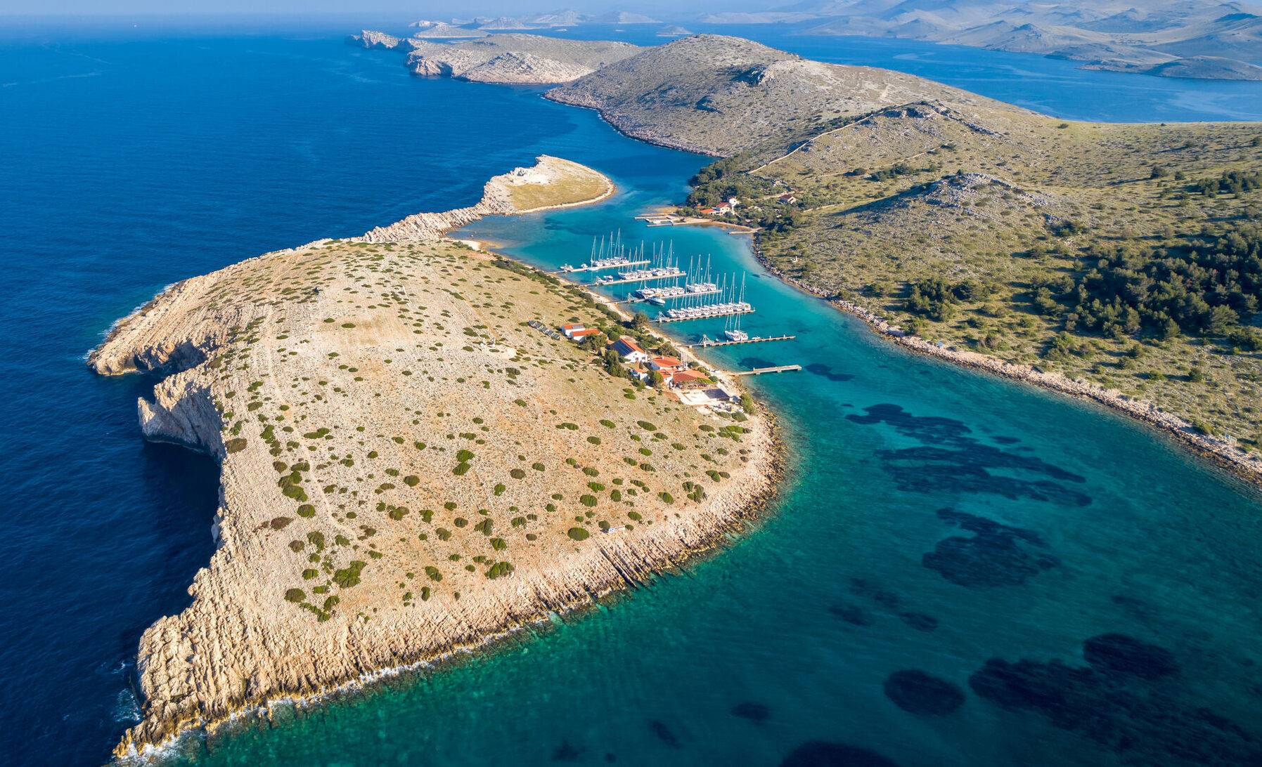 Krka & Kornati Highlights — 7-day sailing route from Split, Croatia