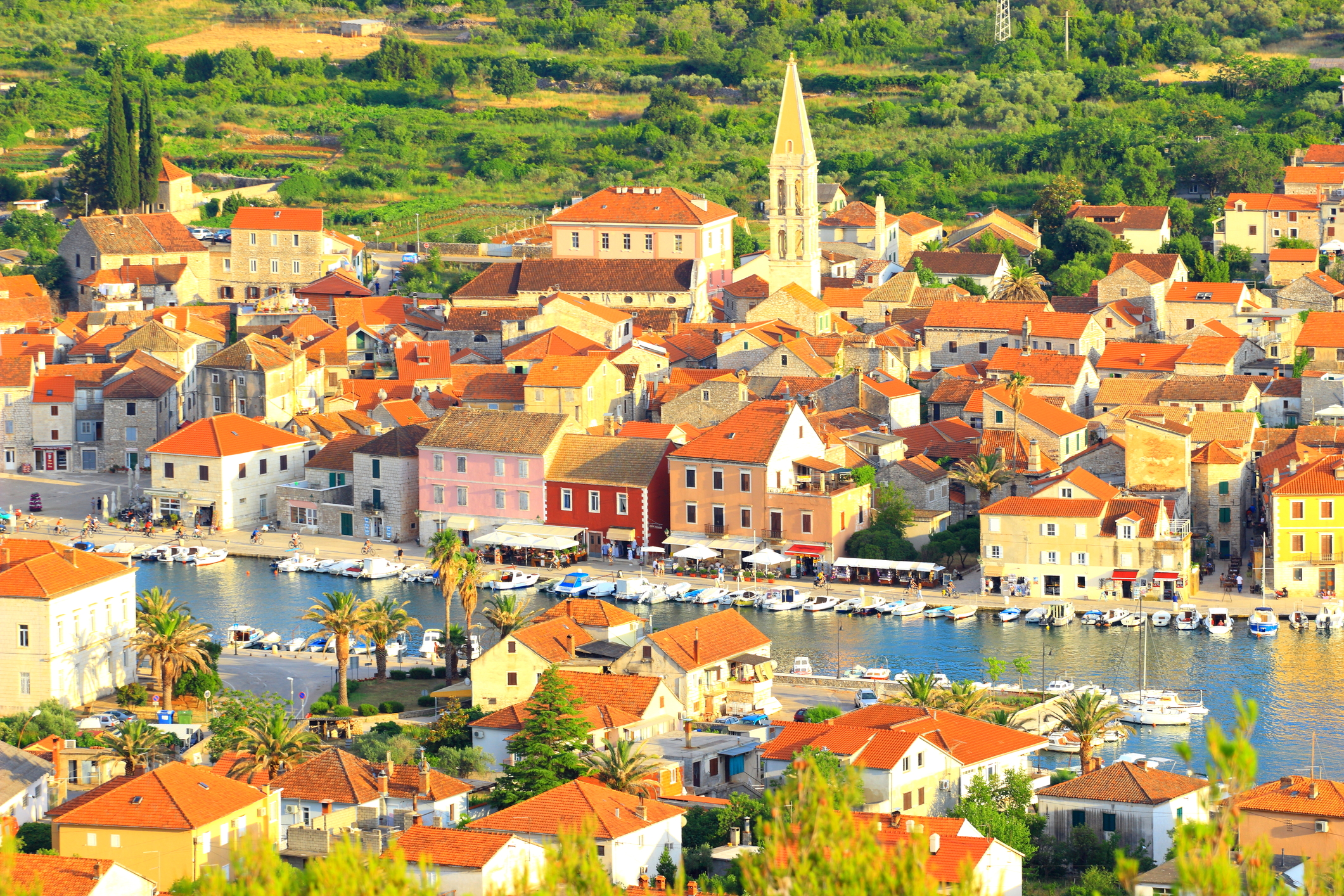 Stari Grad harbour, Hvar — heritage evening stop on the Coastal Gems & Pakleni Nights sailing route